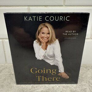 Katie Couric Going There read by the Author CD Sealed box set.